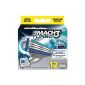 Gillette Mach3 Turbo blades 12 (Health and Beauty)