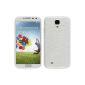 Silicone Case for Samsung Galaxy S4 - brushed white - Cover PhoneNatic ​​Hard Case (Electronics)