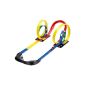 Darda 50145 - racetrack Mission 4 Loops, including red race car, 690 cm Length (Toys)