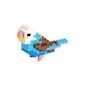 Nano Block 13929 - budgie Blue Opaline 3D puzzle by Kawada consisting of about 80 parts (toy)