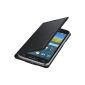 Samsung Flip Cover Wallet Case Cover for Samsung Galaxy Mini S5 - Metallic Black (Accessories)