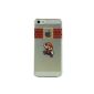 MEILISHO® Cartoon Iphone 4 / 4S PC Hard Case Cover Skin Case (Textiles)