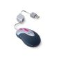 Belkin Corded optical Notebook Mini USB mouse, silver-black (Accessories)