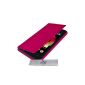 Case Cover Fuchsia ExtraSlim Wiko Sunset + PEN and 3 FILMS AVAILABLE!  (Electronic devices)