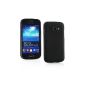 Me Out Kit FR TPU Gel Case for Samsung Galaxy Ace S7272 3 - black frost printing (Wireless Phone Accessory)