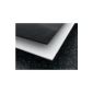 Plate Plexiglas® XT, 1000 x 500 x 3 mm, white, blank acrylic white glossy alt-intech®
