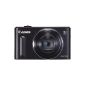 Canon PowerShot SX610 HS Digital Camera (20.2 megapixels CMOS HS System, 18x optical, zoom, 36x zoom Plus, opt. Image Stabilization, 7.5 cm (3 inch) display, Full HD movie, WLAN, NFC) (Electronics)