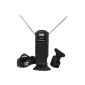 August DTA220 Freeview TV Aerial - Portable Antenna Indoor / Outdoor TV Receiver USB / Digital Television / DAB Radio - With Mounting Clip and Support Cup Removable (Electronics)