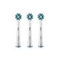Braun Oral-B CrossAction brush, 3 Pack (Health and Beauty)