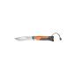 Opinel pocket knife outdoor, orange, 254269 (equipment)