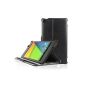 IVSO Ultra Slim Folio Leather Case / Case / Case / Cover for Google Nexus 7 2 / Nexus 7 FHD 2nd Gen.  2013 version with multi-angled stand function & Auto Sleep and Wake up function (For Google Nexus 7 2, Black II) (Electronics)