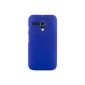 iProtect Hybrid Cover Moto G Case (hard back) Blue (Electronics)