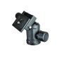 Hahnel BH-40 panorama ball head incl. Quick release plate (5kg carrying capacity, height 10cm, weight 340g) (Accessories)