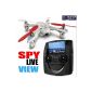 s-idee® 01159 H107D FPV HUBSAN X4 4.5 CHANNEL quadricopter live broadcast VIDEO PHOTOS PICTURES QUADRO quadricopter (Toys)