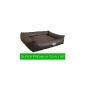 Dog Bed Paco - leatherette brown Gr :.  XXL about 125x100 cm.  Free Shipping !!!  (Misc.)