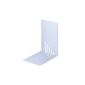 Mouth bookends metal, narrow, 14x8,5x14 cm, silver, 3501095 (Office supplies & stationery)