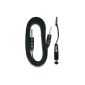 Emartbuy ® To Pack For LG Optimus L9 P760 - Black Metallic Mini Stylus + Anti-Tangle Black Flat Auxiliary Stereo Cable 3.5mm connector (Wireless Phone Accessory)