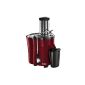 Russell Hobbs 20366-56 Desire juicer (2 l pulp container and 750 ml juice jug) red (household goods)
