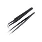 2 TWEEZERS + RIGHT COUBEES ANTISTATIC antimagnetic (Miscellaneous)