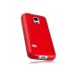 mumbi Cases Samsung Galaxy S5 Mini sleeve red (Accessories)