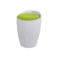 AC Design Furniture 54991 Stool Amalie knows cushion leatherette lime with storage and handle, approx 35.5 x 51 cm (household goods)
