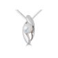 Miore - Mgr9003P - Woman Pendant Necklace - White gold 375/1000 (9 carats) - Pearl (Jewelry)