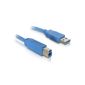DELOCK cable USB 3.0 AB M / M 1.0m