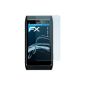 atFoliX Nokia N8 (N8-00) screen protector (3 pieces) - FX-Clear, crystal clear Premium protector (accessory)