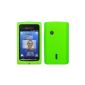 Green Silicone Case Cover Skin Case for Sony Ericsson Xperia X8 (Electronics)