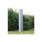 Siena Garden 150939 umbrella cover to 300 cm PVC Oxford 600 anthracite (garden products)