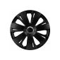 RAU 56029 wheel cover hubcap Energy fits all standard 16-inch steel wheels, black - Set of 4 (Automotive)