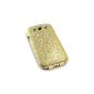 Samsung Galaxy S3 i9300 Leather Case Cover, COVERT Retailverpackung (GOLDE SNAKE SKIN) (Wireless Phone Accessory)