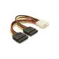 DELOCK Adapter Power SATA HDD2x 10cm to 4Pin-St (Accessories)