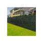 Casa Pura® fence panel | Height: 180 cm | effective screening, wind protection, sunscreen | for garden, balcony, sports ground, terrain and greenhouse | Bulk (1,8m x 7m)