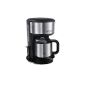 Russell Hobbs 20140 Oxford -56 Thermal coffee with shower head technology and rapid heating system silver / black (household goods)