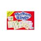 Verbs Bingo: Learn German with ease.  66 cards, 36 game boards, teacher handout (Toys)