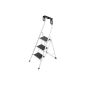 Hailo 4343-001 steel folding steps Safety ErgoPlus 3 stages (tool)