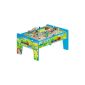 Activities table game table game board Wooden Railway Complete Set table + 70 parts (toy)