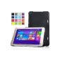 IVSO Slim Smart Cover Case for Toshiba Still WT8 2-B-102 8-Inch Tablet (Black) (Electronics)