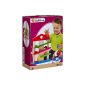 Eichhorn 100002025 - Wooden Marble run house, including balls and bell, 25x12x34 cm (toys)