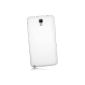 mumbi silicone TPU Case Samsung Galaxy Note 3 Neo - Silicone Protective Case Cover Case Clear White (Accessory)