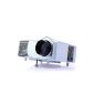 DBPower-2 LED projector 1500 lumens Resolution: 800 * 600 S-Video, VGA, HDMI, USB Home Cinema Audio: Stereo (Electronics)