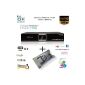 Xeobox HDCI + 7910 - Full HD Digital Satellite Terminal Linux - 2 CI + - 1 card reader - PVR - Alphanumeric display - Comes with Cam Viaccess Module Dual Secure Smit (Electronics)