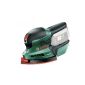 Bosch PSM 18 LI cordless multi-sander Home Series without battery + 3 sanding sheets (18 V, micro-filter system) (tool)