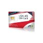 USA 4G prepaid SIM card with $ 10.00 Credit (Electronics)