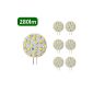 LE 3W G4 LED lamps replace 40W halogen bulbs, bi-pin lamp, 280lm, warm white 3000K 120 ° Abstrahwinkel, LED bulbs, LED lamps, 6-pack