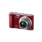 Panasonic DMC-TZ7EG-R Digital Camera (10 Megapixel, 12x opt. Zoom, 7.6 cm display, image stabilizer) Red (Electronics)