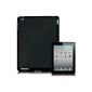 Prima Case - Protective Cover for Apple iPad 2, 3 & 4 - Opaque TPU Silicone in Black (Electronics)