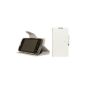Flip Case White for Mobistel Cynus E1 envelope with magnetic closure Cover Case (Electronics)