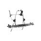 9105 Thule bike carrier suspended attachment on rear of the vehicle (Automotive)